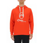 CITROËN O102939-R434 Sweatshirt à Capuche Logo Origins Large Print W/Side Pockets C23W Sweatshirt Homme Fiery Red Taille XXL