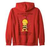 Maya the Bee Christmas presents Zip Hoodie