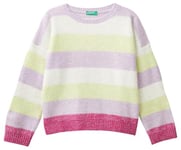 United Colors of Benetton Girls and Girl's Jersey G/C M/L 15v8q107a Sweater, Purple, 130 cm