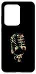 Coque pour Galaxy S20 Ultra Microphone camouflage – Vintage Singer Live Music Lover