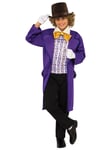 Boys Willy Wonka Charlie And The Chocolate Factory Fancy Dress Kids Costume