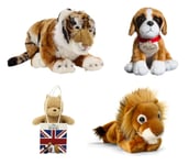 Hamleys Disney Keel Toys - Tiger, Boxer Puppy & Pooh Soft Toy Bundle RRP £79.99