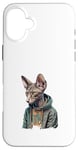 Coque pour iPhone 16 Plus American Shorthair Cat Thug Cat Gangster Cat Gangster Life