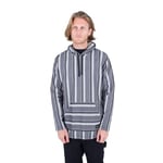 Hurley Poncho à Capuche OG T-Shirt, Noir/Multicolore, M Homme