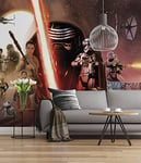 Komar Papier peint photo Star Wars EP7, 368 x 254 cm, motif de guerre des étoiles, pour chambre d'enfant