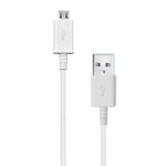 Samsung Micro USB Data & Charge Cable - 1M - White For Mobile Phones New Uk