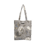 Ceannis New Shopper Khaki Flower Linen Grön