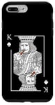 iPhone 7 Plus/8 Plus Poker Player Design for a casino party - King with Cigar Case