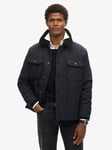 Superdry Merchant Wool Chore Jacket, Navy