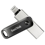 Minnessticka SanDisk iXpand Svart Silvrig 64 GB