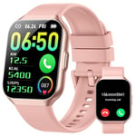 Smart Watch for Men Women Answer/Make Calls , 1.96" HD Touch Screen Smartwatch, Fitness Watch with Heart Rate/Sleep/SpO2 Monitor, IP68 Waterproof, 140+Sport Mode Activity Trackers for Android iOS