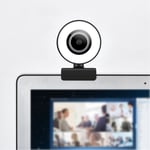 A40 Full HD 1080p Webcam With Microphone Fill Light For PC Laptop Online Learnin