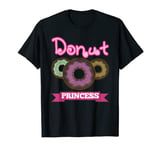 Donut Princess Happy National Donut Day Funny Food T-Shirt