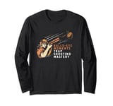 Bulls-eye Moments Trap Shooting Mastery Funny Trap Shooting Long Sleeve T-Shirt