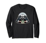 Star Wars The Mandalorian Season 3 N-1 Starfighter Grogu Long Sleeve T-Shirt