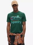 Superdry Great Outdoors Graphic T-Shirt, Bengreen Marl