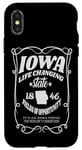 iPhone X/XS Iowa Life Changing State 1846 Funny Iowa Case