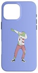 Coque pour iPhone 16 Pro Max Zombie drôle Dabbing Halloween Party Fun