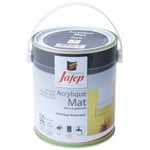 Jafep - Peinture acrylique mat noir 2,5 l