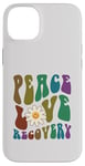 iPhone 14 Plus Groovy PEACE LOVE RECOVERY Therapy Clean Sober NA Nurse Case