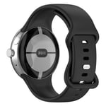 Google Pixel Watch 2      Silicone Strap   Black