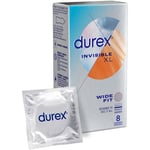 Durex Invisible XL Kondomer Kondomer 8 st