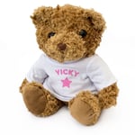 NEW - VICKY - Teddy Bear - Cute Cuddly - Gift Present Birthday Valentine Xmas