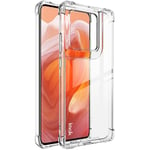 IMAK Motorola Edge 50 Ultra / X50 Ultra Skal i TPU - Transparent