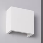 Ledkia - Applique Murale led Plâtre Double Face Esmeralda 7W Blanc