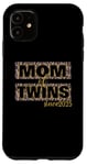 Coque pour iPhone 11 Idée cadeau maman jumeaux 2025 naissance maman jumelle