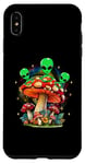 Coque pour iPhone XS Max Funny Magic Mushroom Alien Trippy Shroom LSDweed Acid Trip