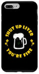 Coque pour iPhone 7 Plus/8 Plus Boire de la bière Saint Patrick's Shut Up Foie