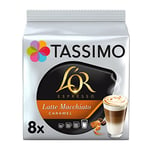 Tassimo L'OR Caramel Latte Macchiato Coffee Pods x8 (Pack of 5, Total 40 Drinks)