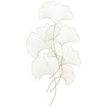 3D Väggdekoration Guld Ginko Blad 51x95cm