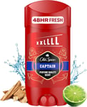 Old Spice Captain Deodorant Stick 85ML, 48H Freshness, No White Marks, Ocean Sce