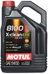 Motul 107206/74 engine lubricating oil, 8100 X-Clean Efe C2 / C3, 5W30 5 L