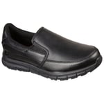 2024 Skechers Ladies Nampa Annod Slip-Resistant Work Shoes Slip-On Memory Foam