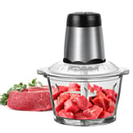 Multi Chopper 2L Food Chopper Mincer Mixer Salsa Pesto 300W Black