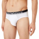 Emporio Armani Herren Emporio Armani Men's The New Icon Boxer Briefs, Weiß, M EU