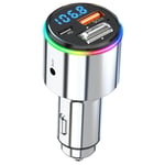 Bc88 Car Bluetooth 5.3 Fm Transmitter  Fm Radio Adapter Car  B1A71843