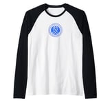 Seasonal Affective Disorder Awareness December Blue Ribbon Raglan Baseball Tee