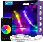 Govee RGBIC LED Strip Lights 5 Meter Multi-Colour Bluetooth Smart Phone  Control