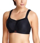 Panache Women's Underwire Sports Bra, Black, 32J US