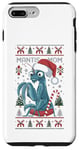 Coque pour iPhone 7 Plus/8 Plus Mantis Mom Ugly Christmas motif, Funny Praying Mantis