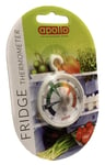 Apollo Fridge Freezer Thermometer With Hanging Hook Analogue for Save Food.