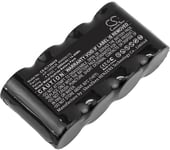 Kompatibelt med Electrolux ZB264x, 4.8V, 3000 mAh