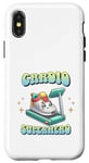 Coque pour iPhone X/XS Chaussure de course mignonne de super-héros de tapis roulant