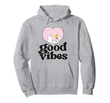 Peanuts Snoopy And Woodstock Good Vibes Pullover Hoodie