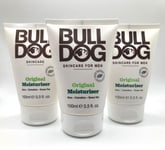 Bulldog Skincare Original Moisturiser For Men 300ml (100ml x 3) ~ NEW (unboxed)