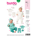 Burda 9315 - Babysett EUR: 56-80, US 1M-12M